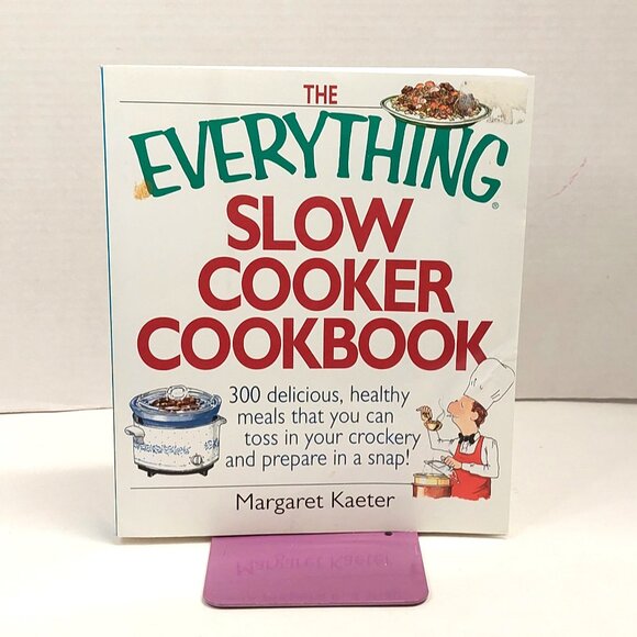Lot of 2 Slow Cooker Cookbooks: Paperback, Good - Carpender/Kaeter - Picture 2 of 6